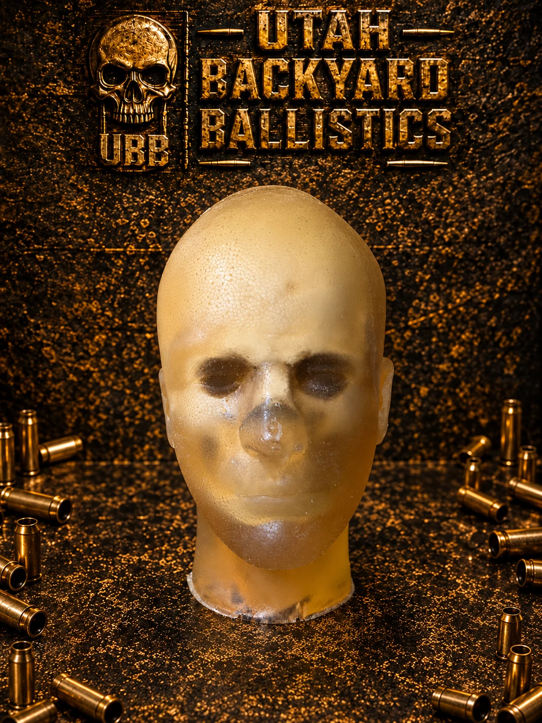 Ballistic Head – Resin Skull Insert